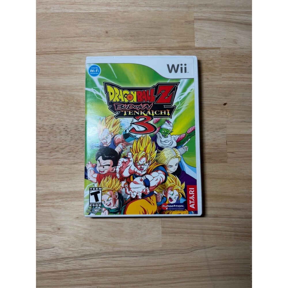 Dragon Ball Z Budokai Tenkaichi 3 - Nintendo Wii Pristine Tested - CIB